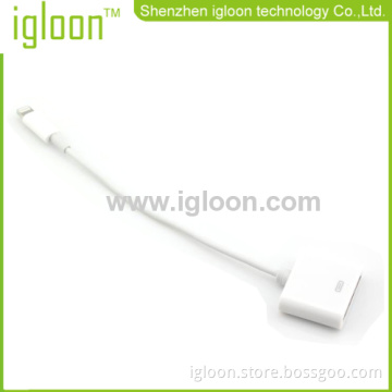 Lightning To 30 Pin Adapter With Copper Cable 